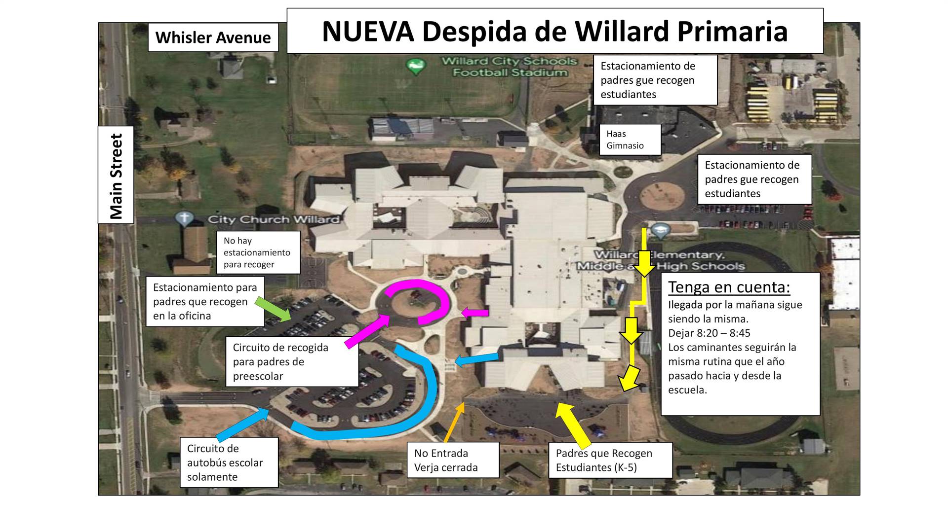 NUEVA Despida de Willard Primaria